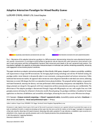 Adaptive Interaction Paradigm for Mixed Reality Games